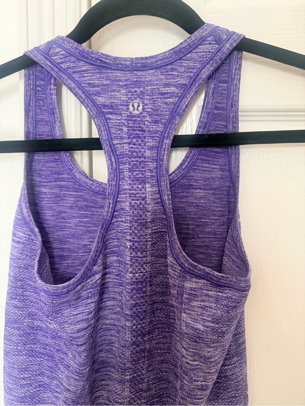 lululemon athletica Purple Marled Racerback Tank